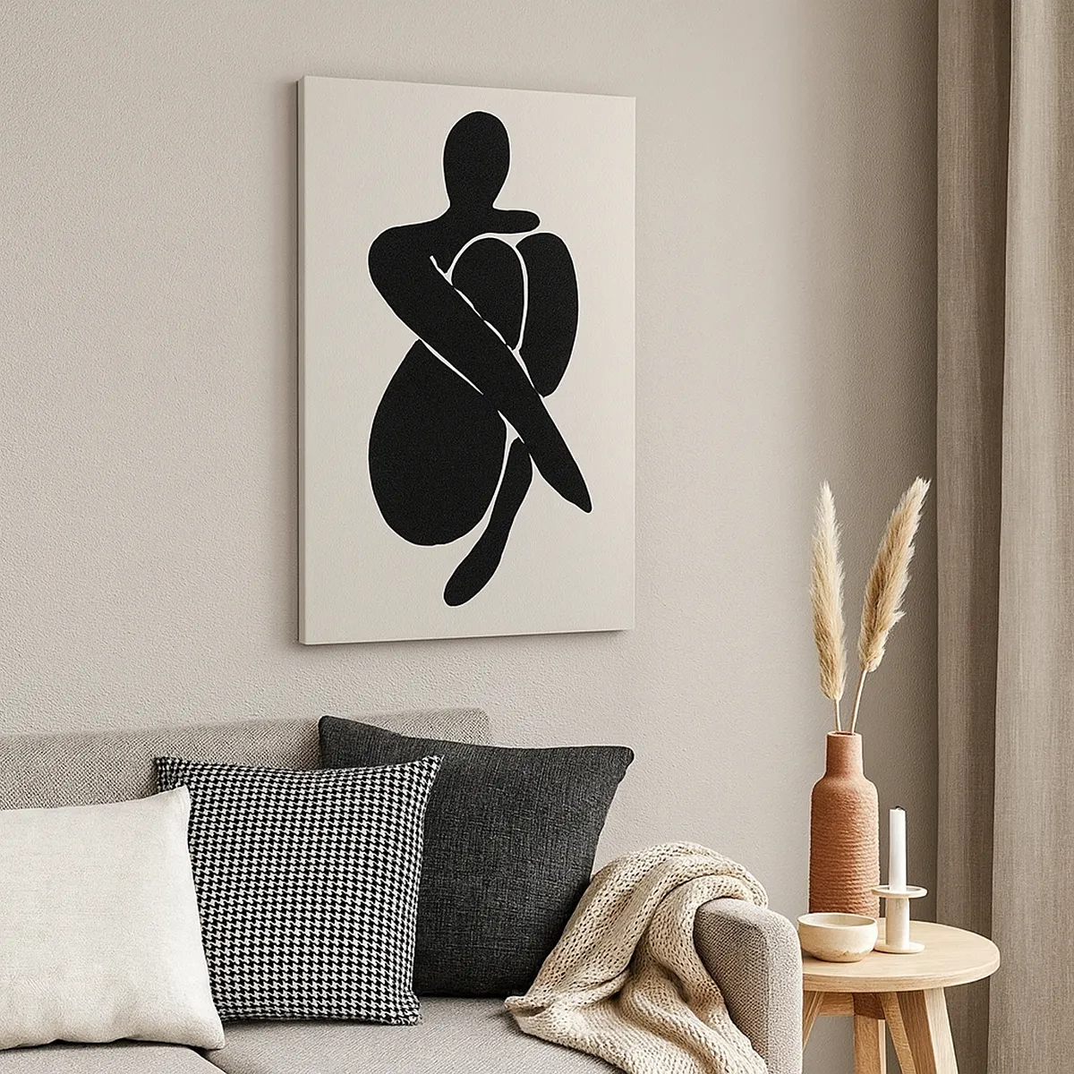 Obraz na plátne - Vo vlastnom objatí - 50x70 cm