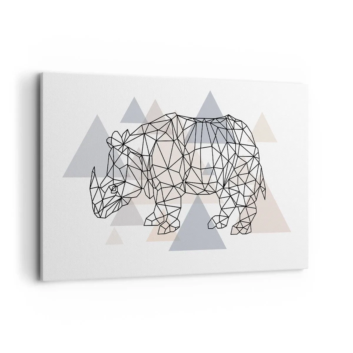 Obraz na plátne - Štruktúra sily - 120x80 cm