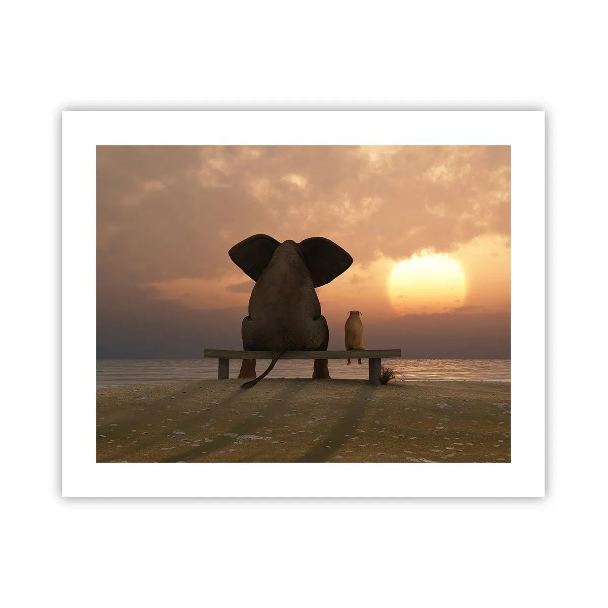 Plagát - Je skvelé spolu mlčať - 50x40 cm