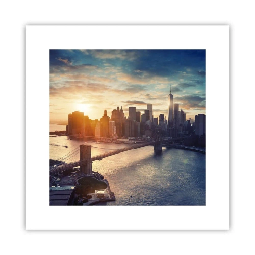 Plagát - Pomník kultúry Západu - 30x30 cm