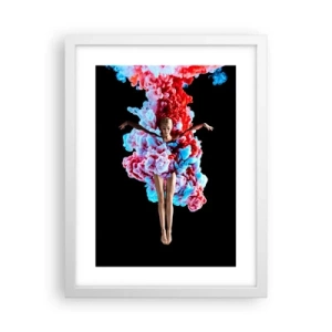 Plagát v bielom ráme - V plnom kvete - 30x40 cm