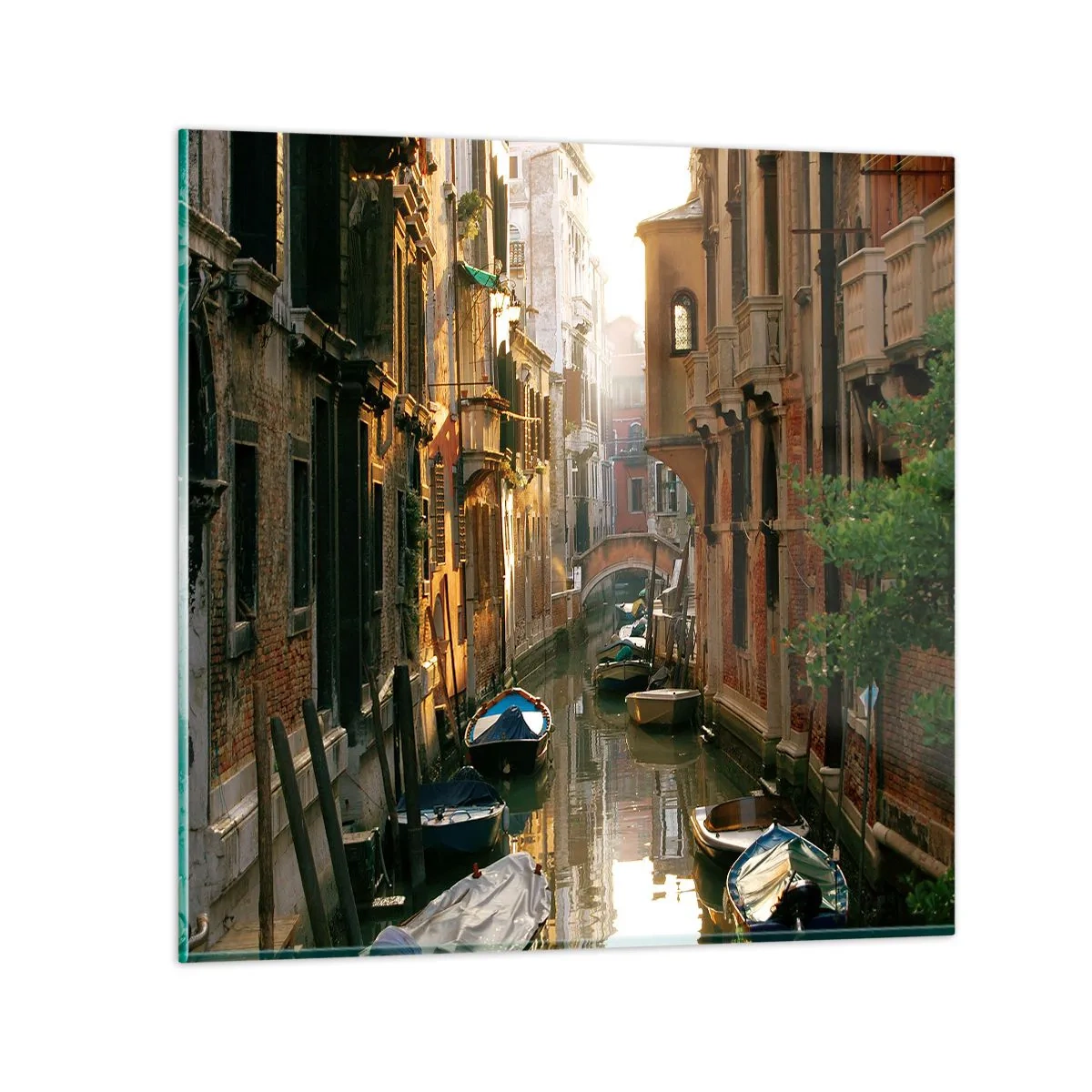 Obraz na skle - V benátskom zákutí - 30x30 cm