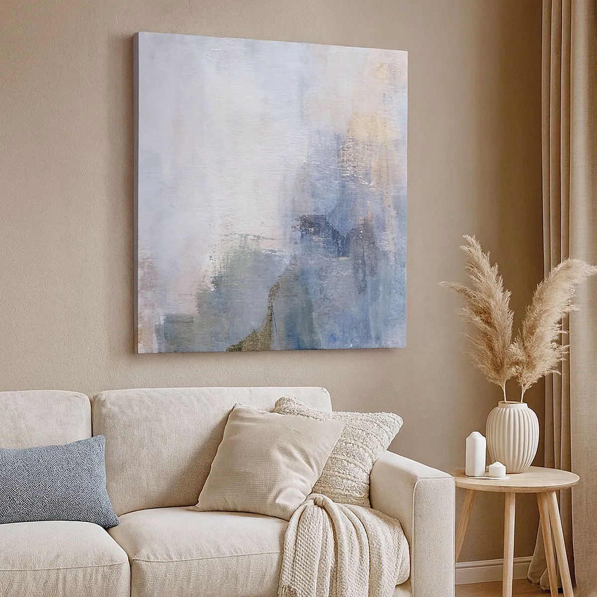 Obraz na plátne - Tóny a akordy farieb - 30x30 cm