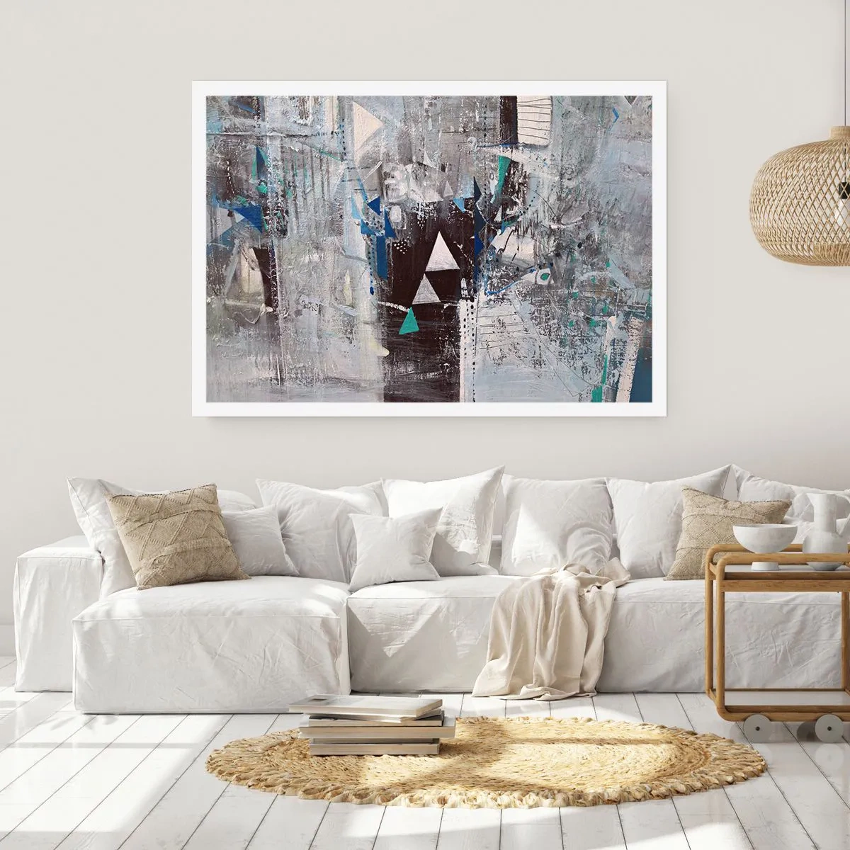 Plagát - Prednostné poradie trojuholníkov - 70x50 cm