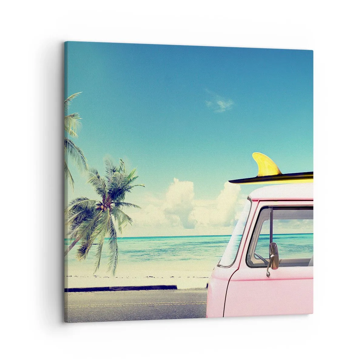 Obraz na plátne - Prázdniny, je čas začať - 50x50 cm