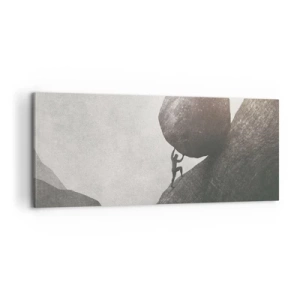 Obraz na plátne - Verím, proti všetkej nádeji - 100x40 cm