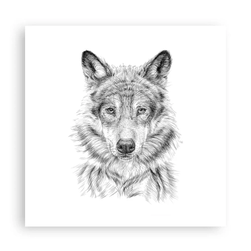 Plagát - Rodený vodca - 60x60 cm