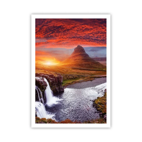 Plagát - Pohľad na Stredozem - 70x100 cm