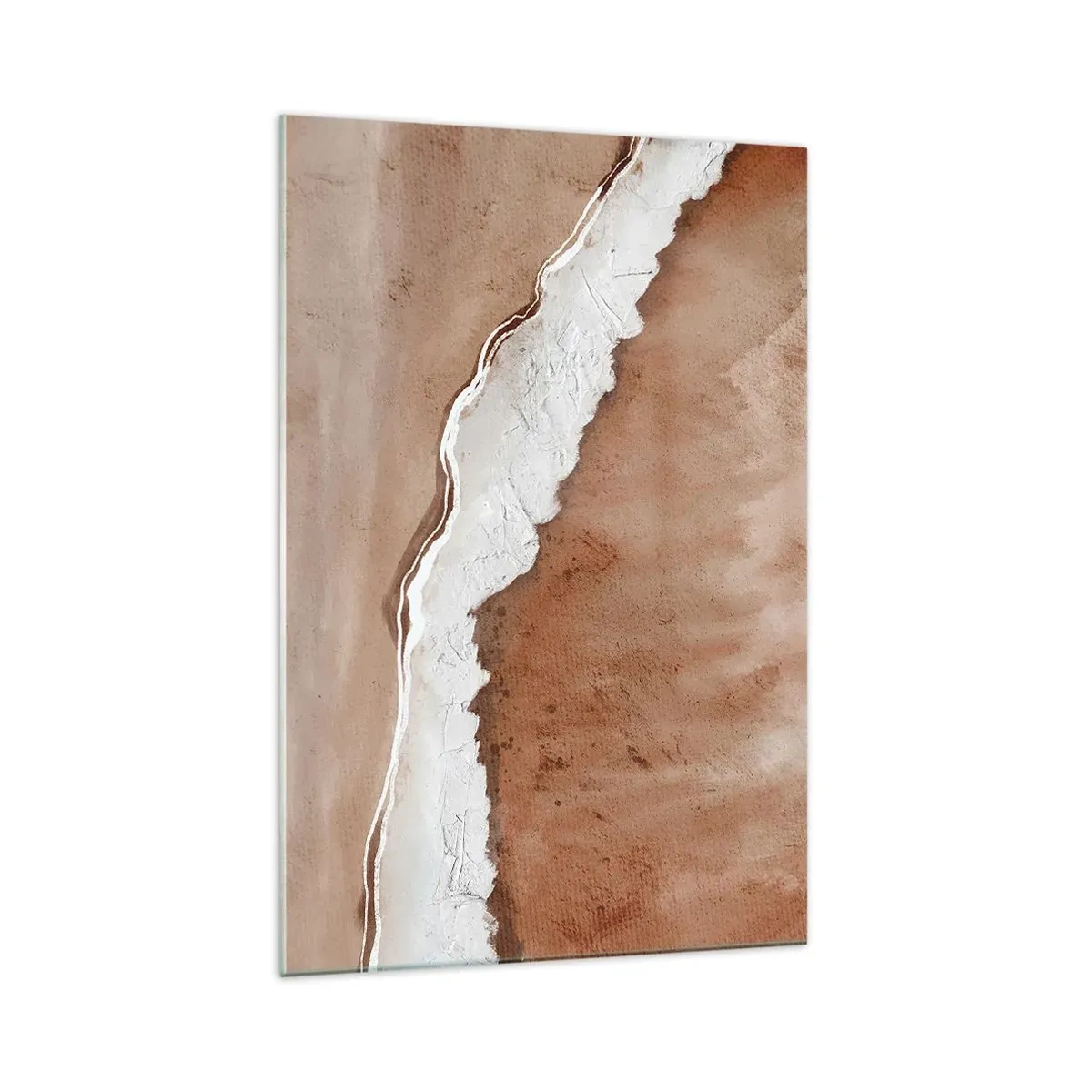 Obraz na skle - V zemitých farbách - 70x100 cm