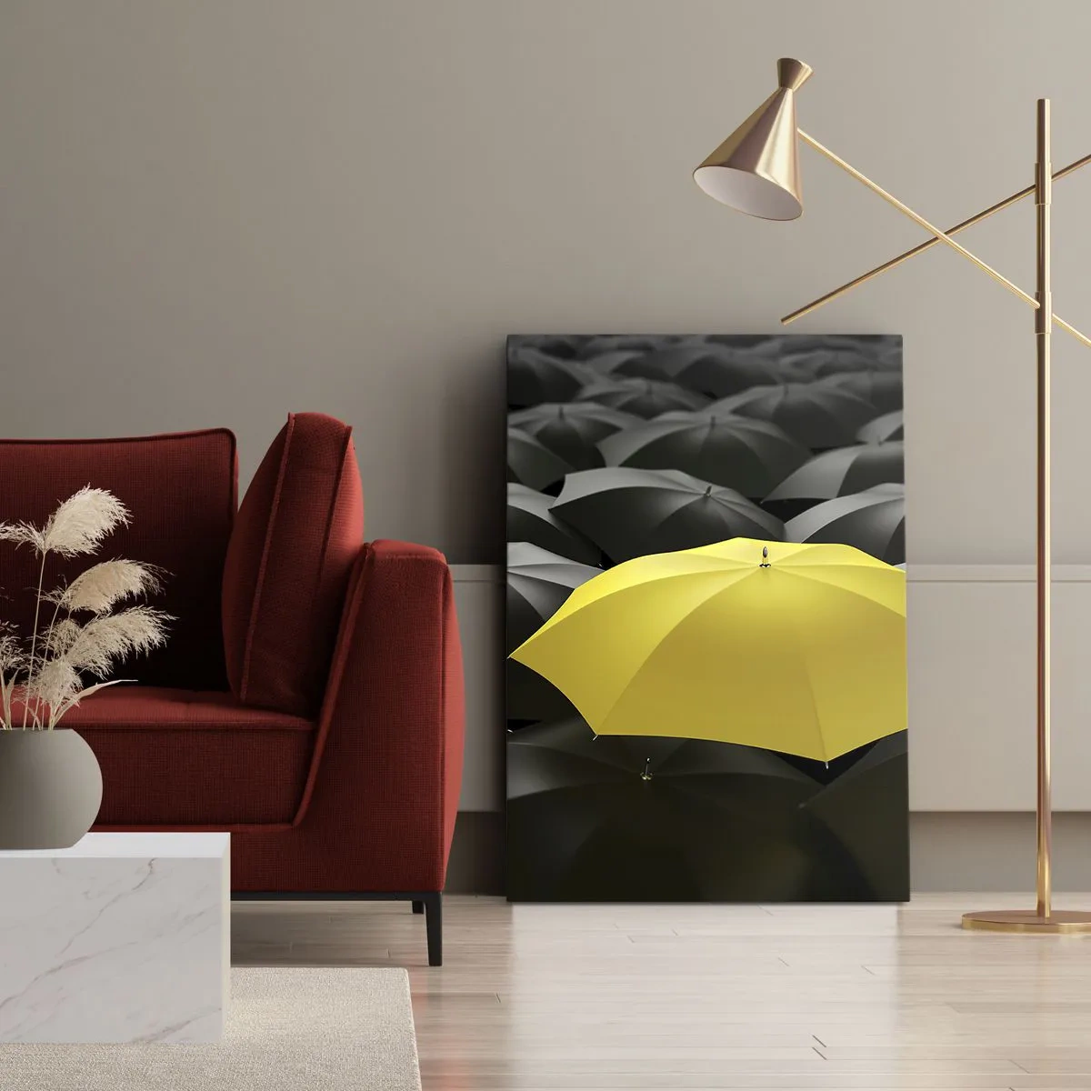 Obraz na plátne - Zbohom smútku - 70x100 cm