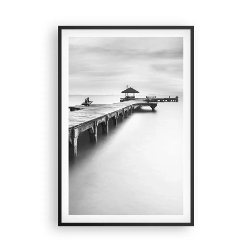 Plagát v čiernom ráme - Ďaleko od nás - 61x91 cm