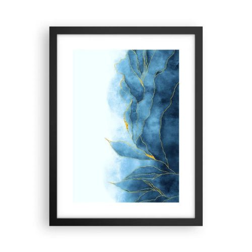 Plagát v čiernom ráme - Blankyt v zlate - 30x40 cm