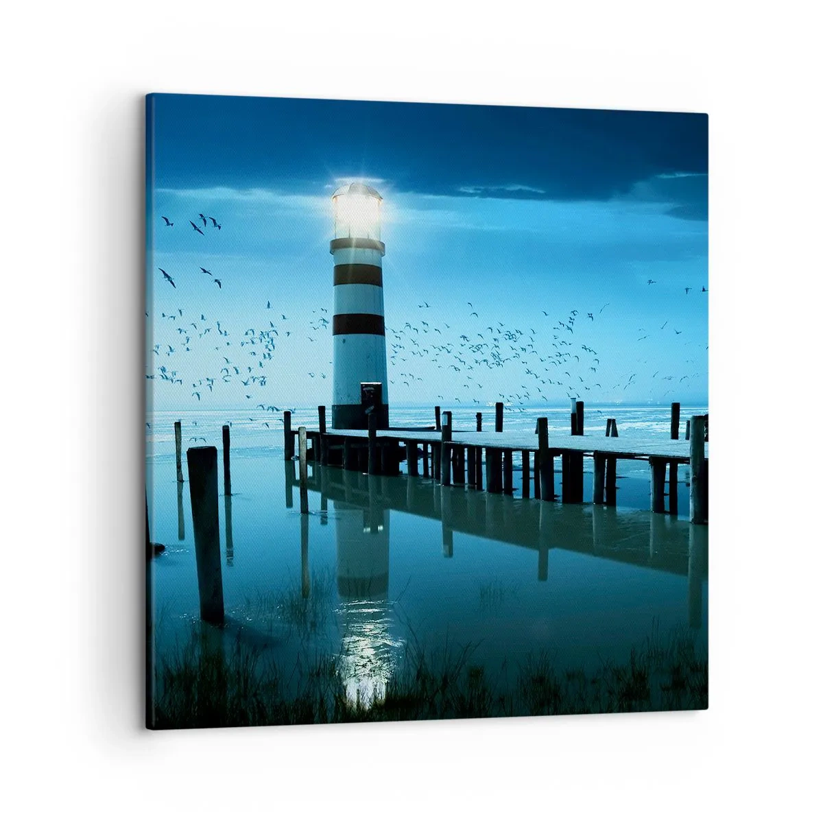 Obraz na plátne - A nebojíš sa tmy - 50x50 cm