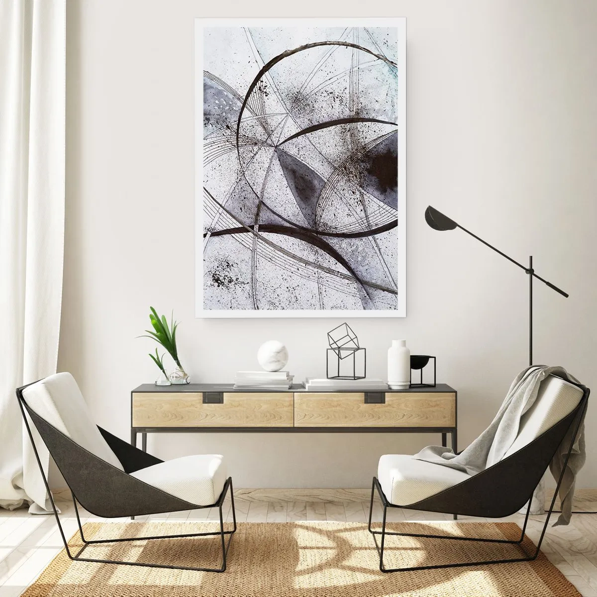 Plagát - Futuristická fantázia - 30x40 cm