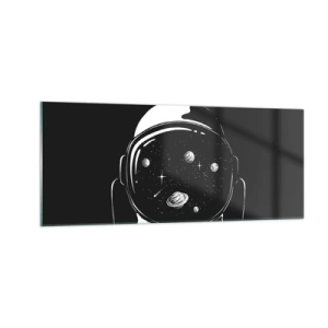 Obraz na skle - Skvelý výhľad - 100x40 cm