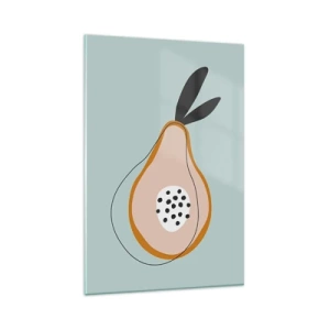 Obraz na skle - Prenikanie do podstaty vecí - 80x120 cm