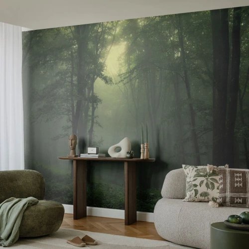 Fototapeta Premium Sand - Než sa prebudí - Krajina, les, Príroda - 350x256 cm