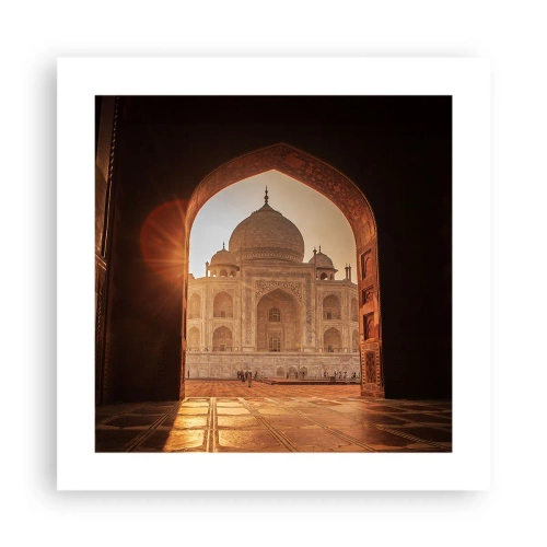 Plagát - Pamätník nadpozemskej lásky - 40x40 cm