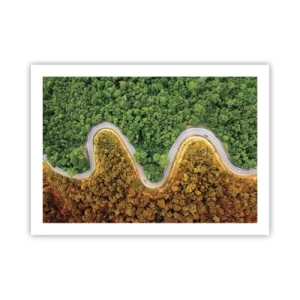 Plagát - Hranice a prelomy - 70x50 cm