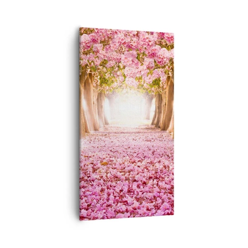 Obraz na plátne - Cesta do raja - 55x100 cm