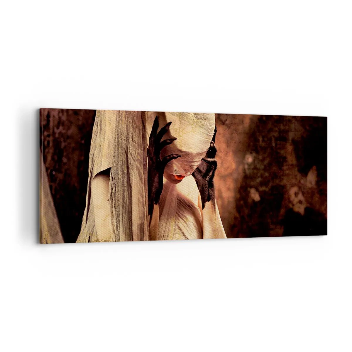 Obraz na plátne - Medzi dobrom a zlom - 120x50 cm