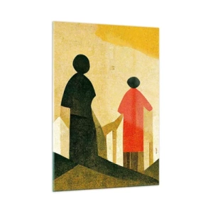 Obraz na skle - Ešte veľmi ďaleko - 50x70 cm