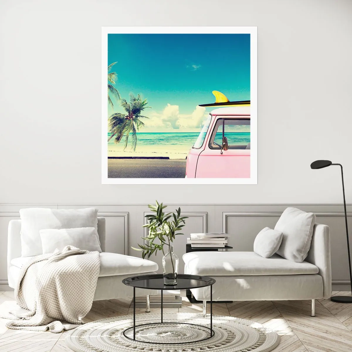 Plagát - Prázdniny, je čas začať - 40x40 cm