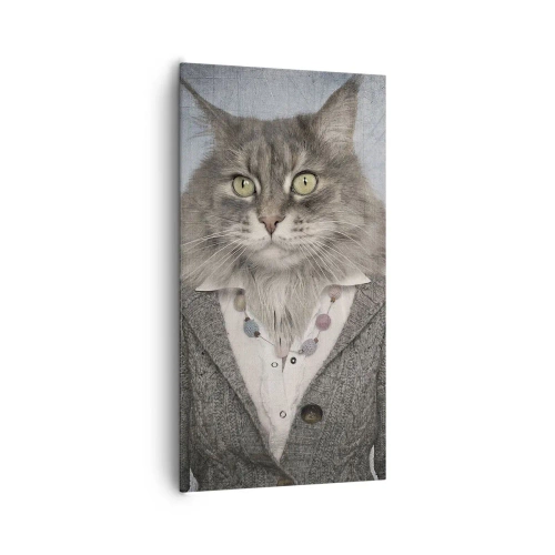 Obraz na plátne - Kožuchy opäť v móde - 65x120 cm