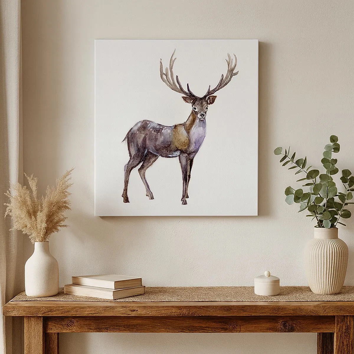 Obraz na plátne - Kráľ polnočnej púšte - 30x30 cm