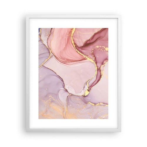 Plagát v bielom ráme - Maznanie farieb - 40x50 cm