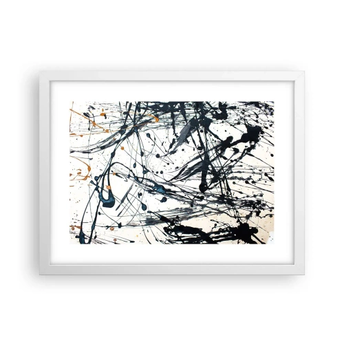 Plagát v bielom ráme - So zmyslom alebo bez zmyslu? - 40x30 cm