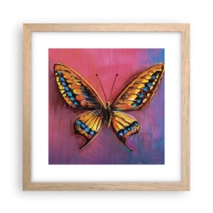 Plagát v ráme zo svetlého duba - Klenot prírody - 30x30 cm