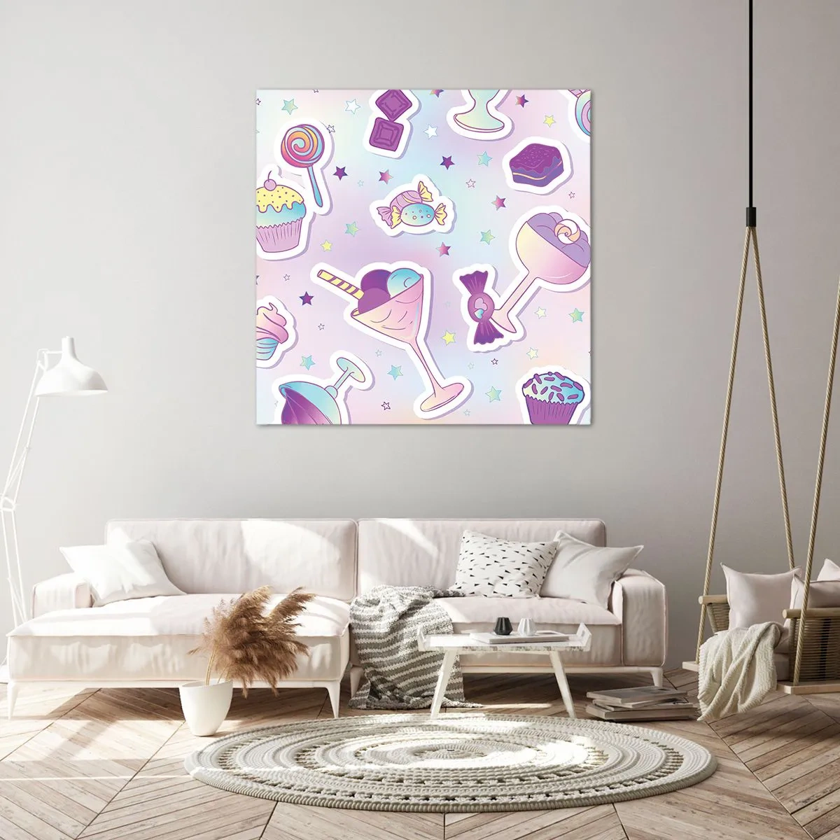 Obraz na plátne - Aby boli každý deň narodeniny - 70x70 cm