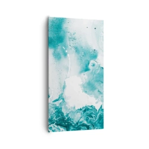 Obraz na plátne - Povodie modrej - 65x120 cm