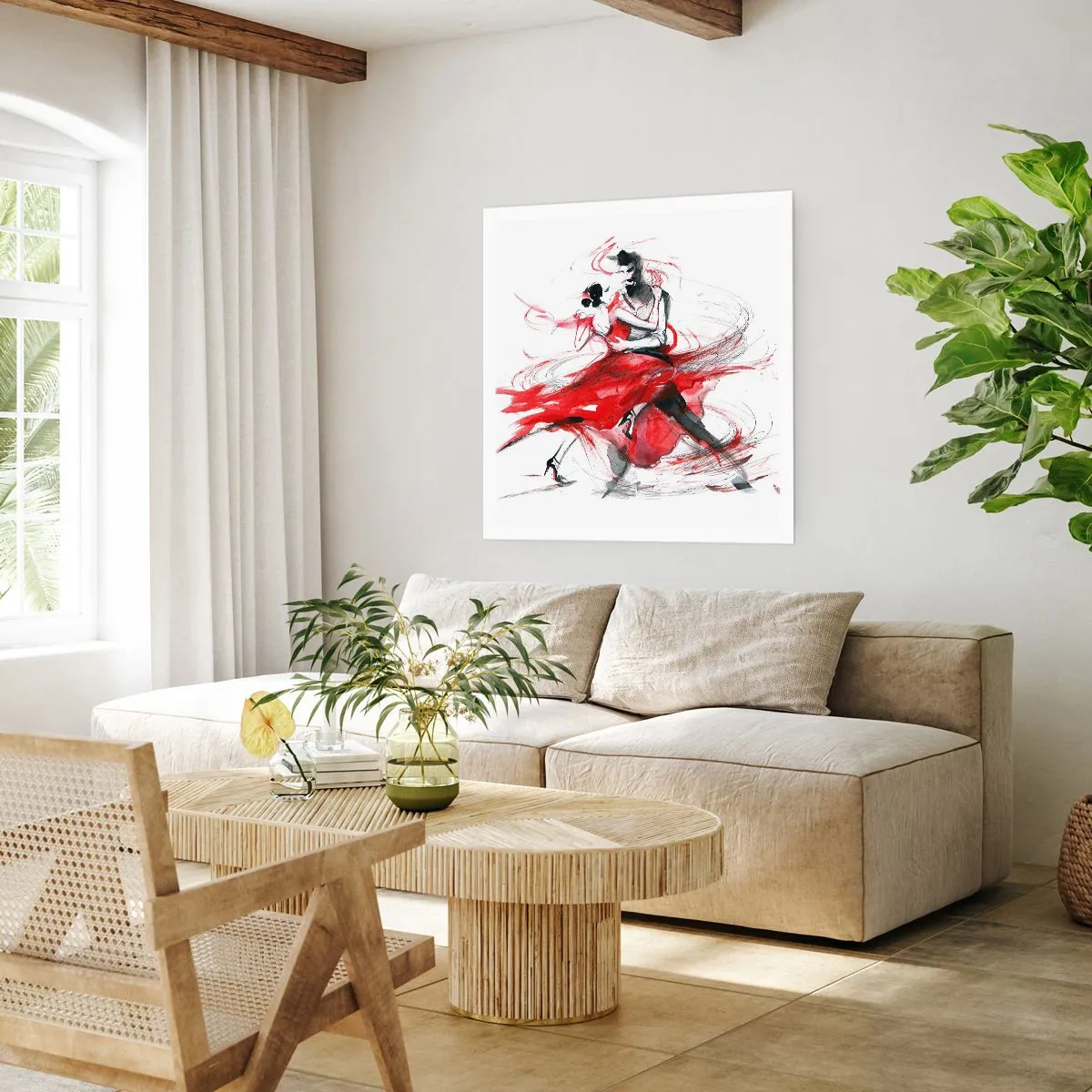 Plagát - Tango - rytmus náruživosťou - 40x40 cm