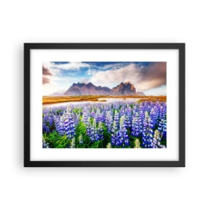 Plagát v čiernom ráme - Sila a prísnosť vedľa miernosti - 40x30 cm