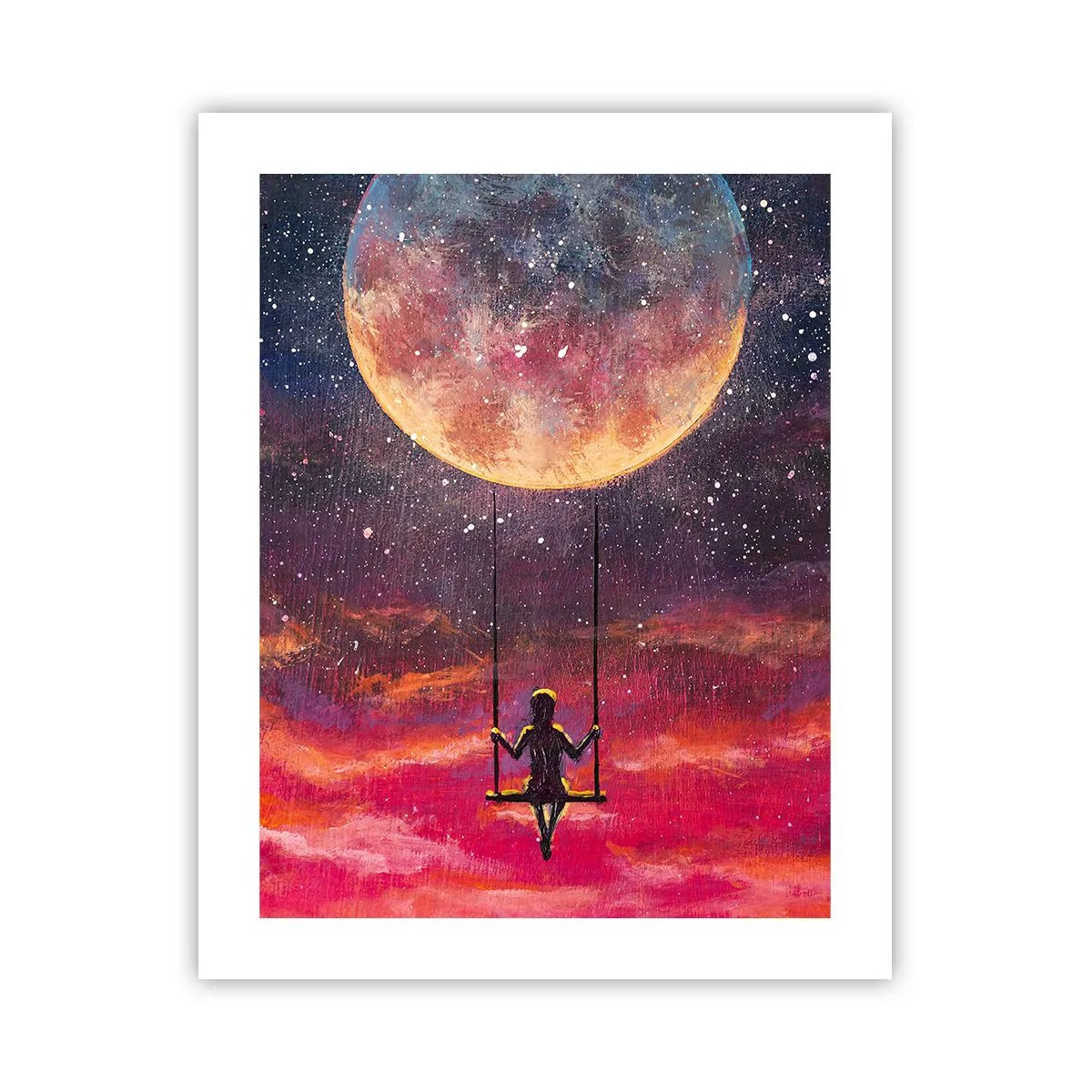 Plagát - Stavať si vzdušné zámky - 40x50 cm