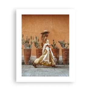 Plagát - V hippie štýle - 40x50 cm