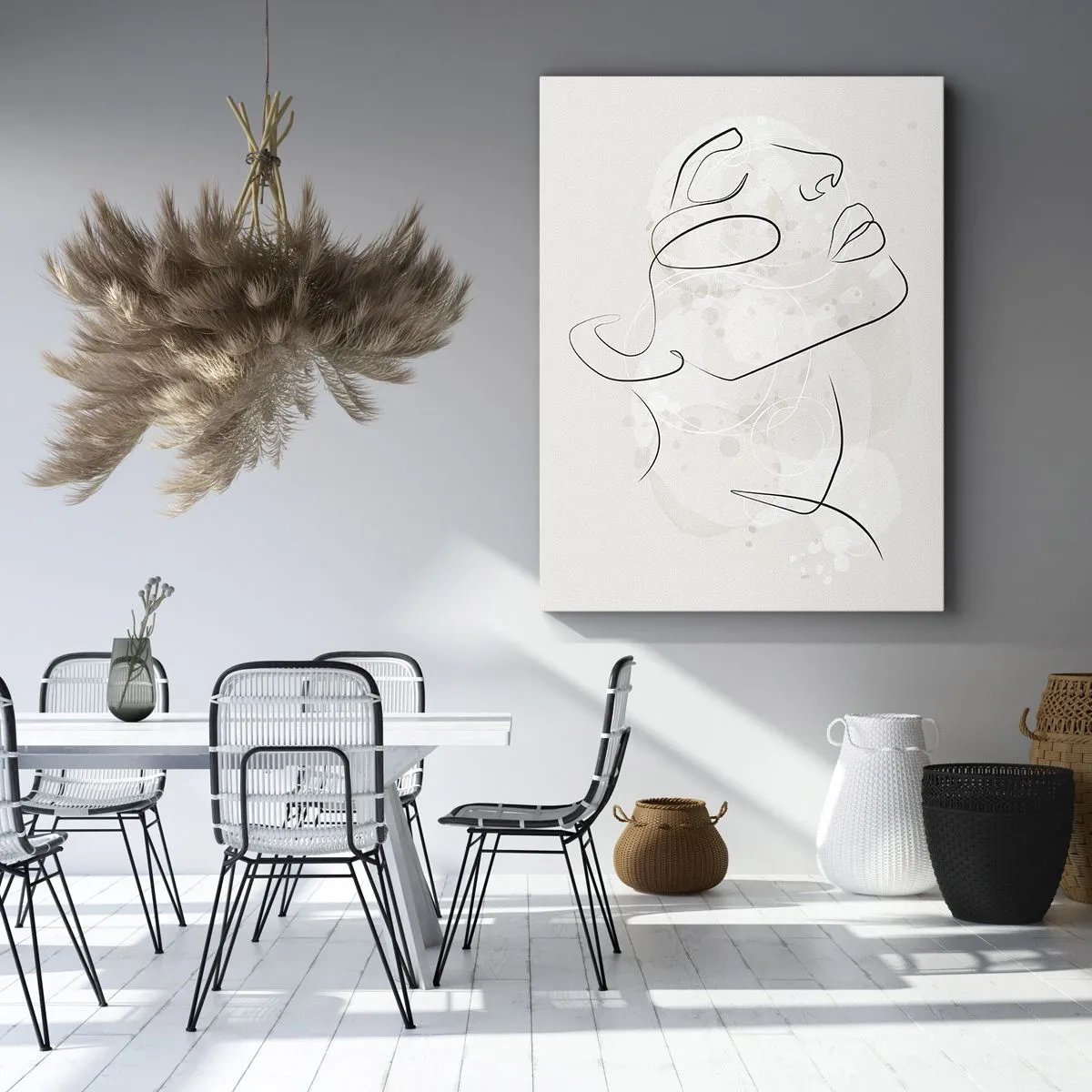 Obraz na plátne - Náčrt sna - 45x80 cm
