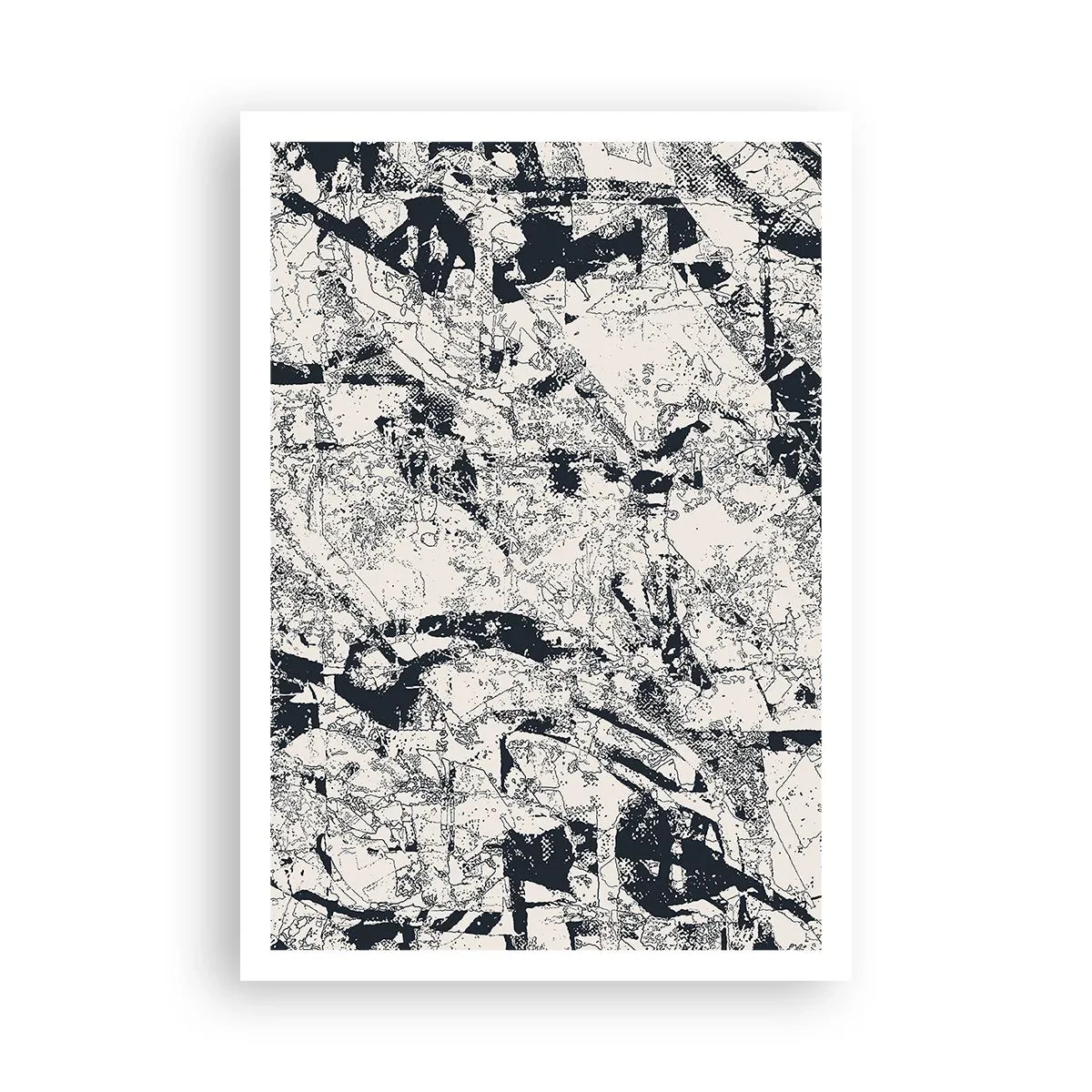 Plagát - Prelínanie protikladov - 70x100 cm