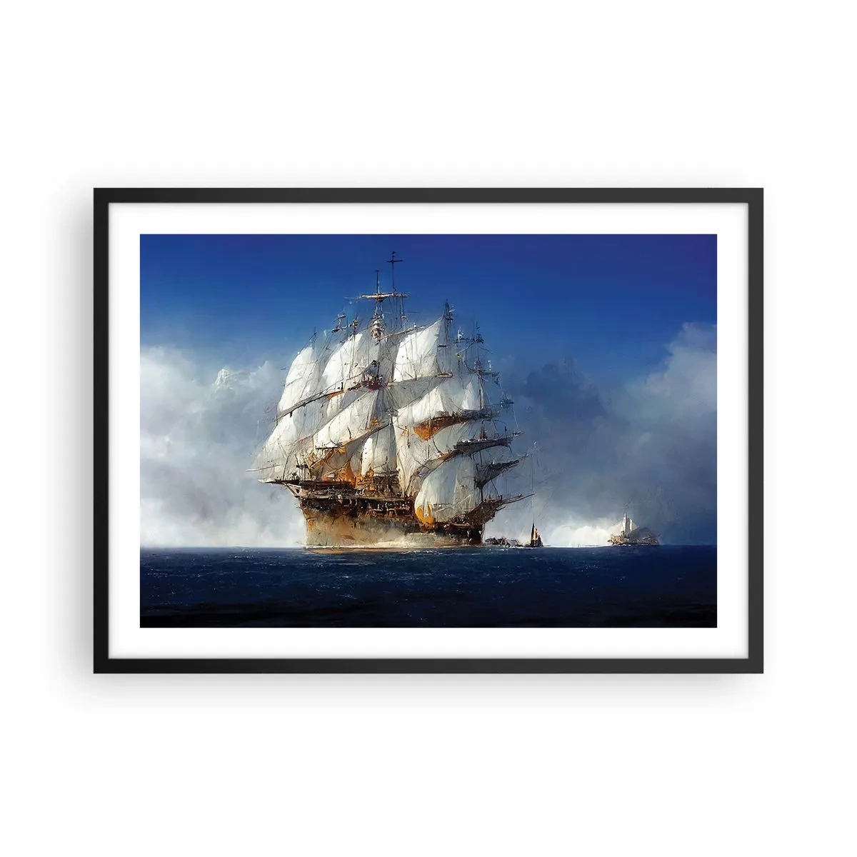 Plagát v čiernom ráme - The great glory! - 70x50 cm