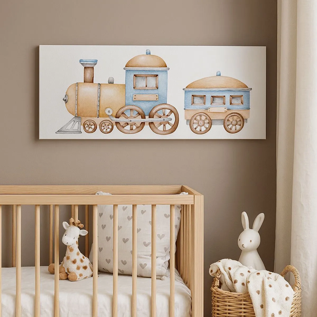 Obraz na plátne - Na dráhe stojí… - 100x40 cm