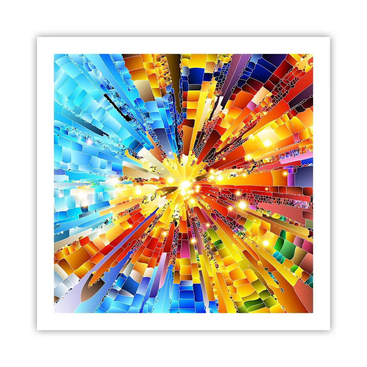 Plagát - In medias res - 60x60 cm