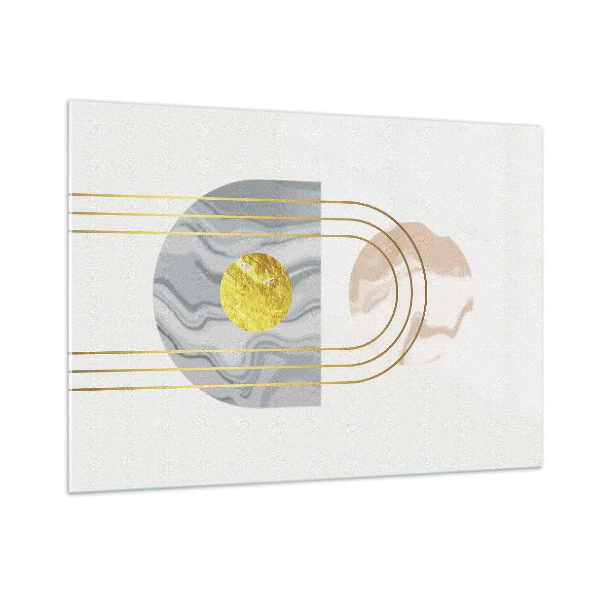 Obraz na skle - Jas a žiarivosť - 100x70 cm