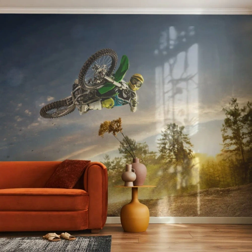 Fototapeta Premium Sand - Zapni emócie! - Šport, Motorka, Motokros - 350x256 cm