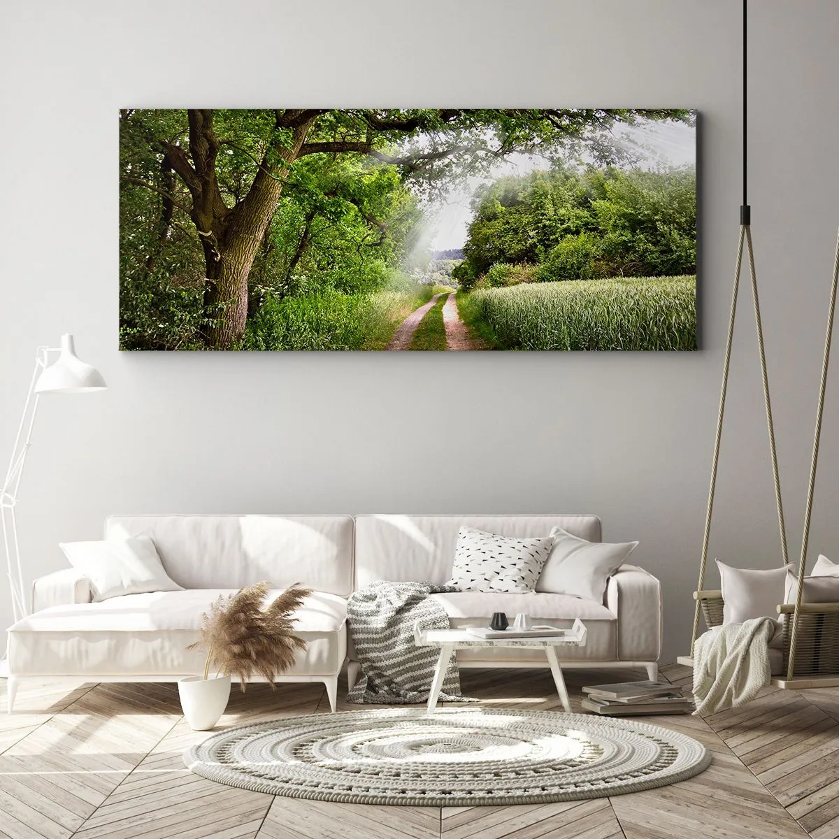 Obraz na plátne - Et in Arcadia ego - 100x40 cm