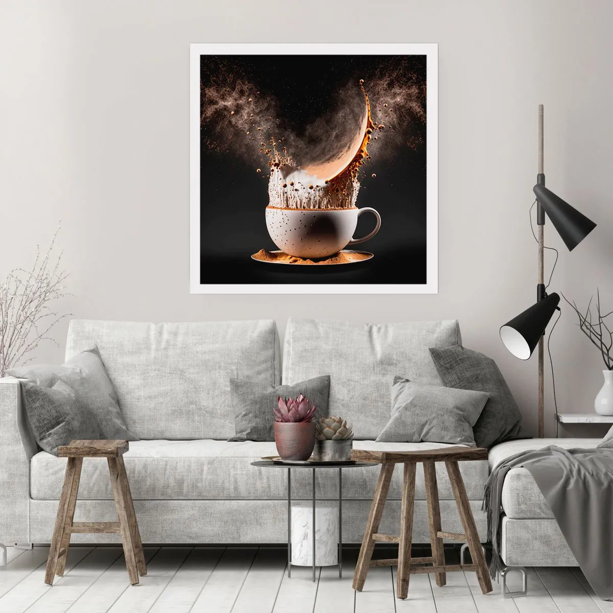 Plagát - Explózia chuti - 60x60 cm