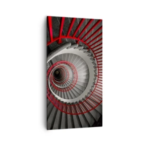 Obraz na plátne - Architektonické hry - 55x100 cm