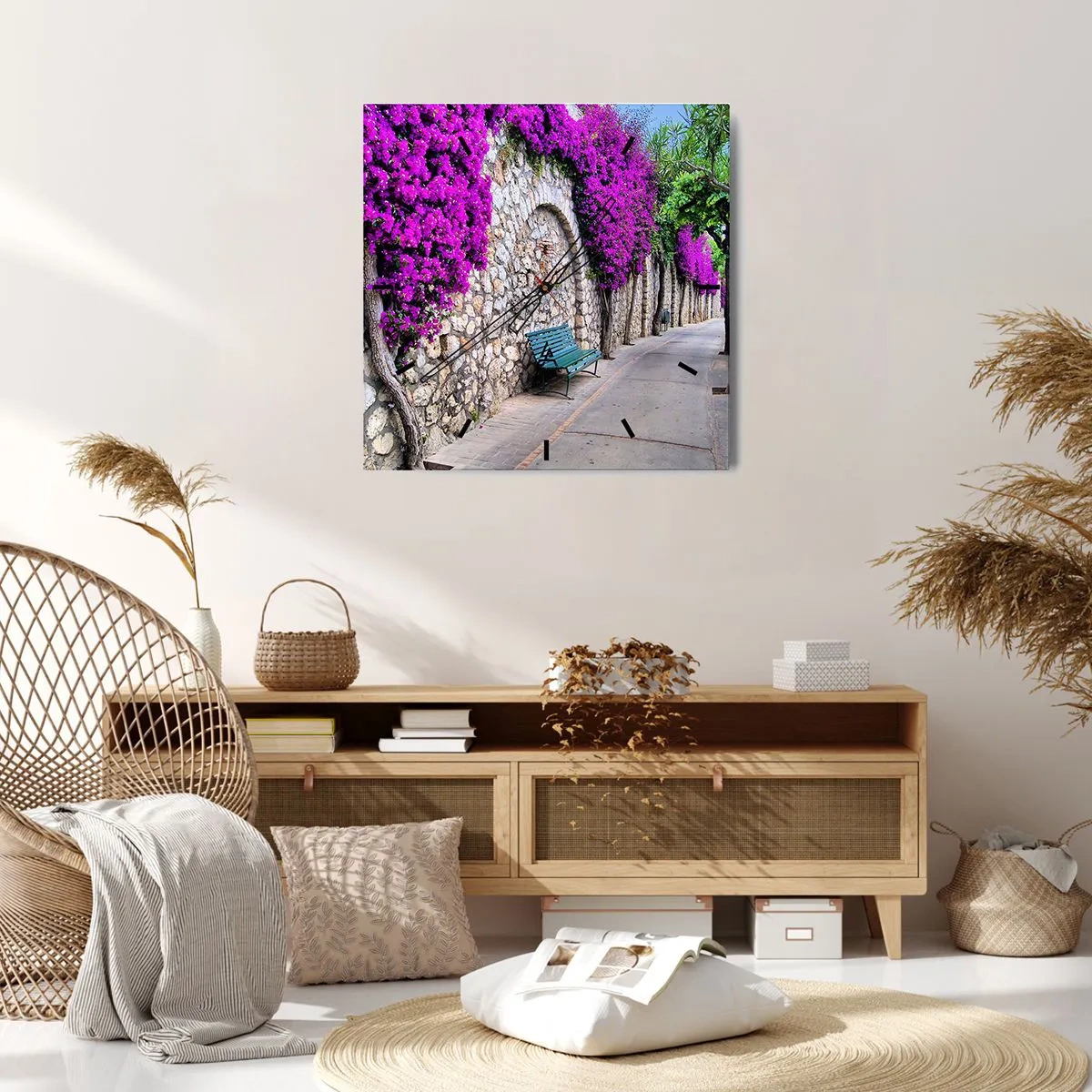 Nástenné hodiny - Stretnime sa čo najrýchlejšie - 30x30 cm