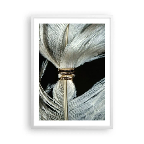 Plagát v bielom ráme - …a neopustím ťa…. - 50x70 cm